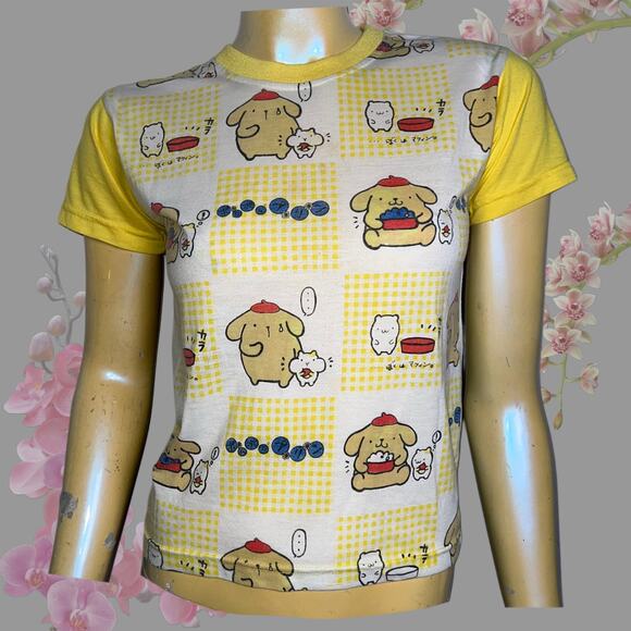 Pompompurin Character Baby Tee - Picture 1 of 9